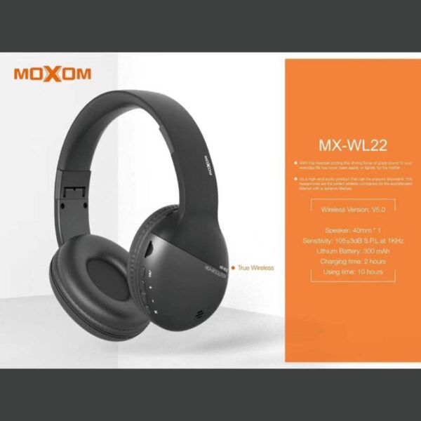 هدفون بلوتوث موکسوم مدل MOXOM MX-WL22