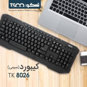TSCO TK 8026 2 300x300 - کیبورد تسکو مدل TK 8026 با حروف فارسی
