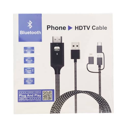 کابل اتصال تلویزیون به موبایل و انتقال تصویر HDTV