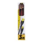 کابل شارژ کنفی موکسوم تایپ سی 3 متری مدل MX-CB65