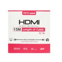 کابل HDMI تسکو مدل TC 78 به طول 15 متر
