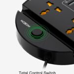 محافظ برق و شارژر موکسوم مدل MOXOM MX-ST03
