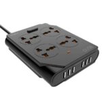 چندراهی برق و پریز سیار مدل Moxom Kh-63Y