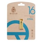 فلش مموری کوئین تک مدل steel ظرفیت 16 گیگابایت