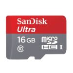 حافظه microSDHC سن دیسک ظرفیت ۱۶ گیگابایت