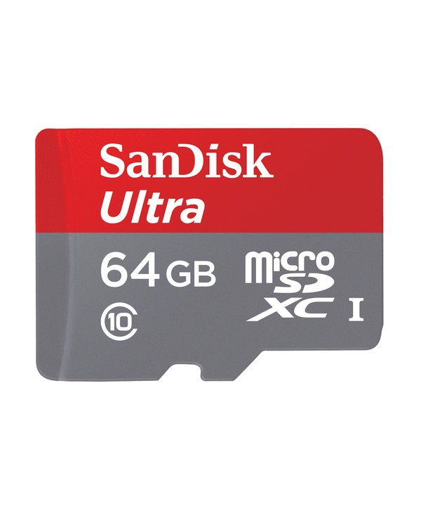 کارت حافظه microSDXC سن دیسک مدل Ultra کلاس 10 ظرفیت 64 گیگابایت