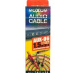 کابل صدا موکسوم مدل  1.5M.AUX-06