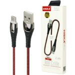 کابل تایپ سی فست شارژ Hiska LX-822 2.4A 1m