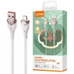 کابل میکرو یو اس بی فست شارژ Ldnio LS822 30W 2m