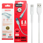 کابل توربو شارژ تایپ سی شوش SHOOSH SH33 6A