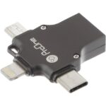 مبدل USB به MicroUSB / LIGHTNING / TYPE C پرووان مدل PCO04