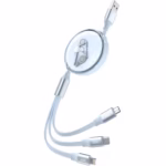 کابل شارژ سه کاره پرووان مدل PCC118R