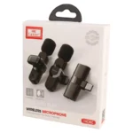 میکروفون یقه ای ارلدام MC8C تایپ سی دوکاربره