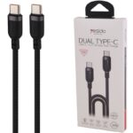 کابل دو سر تایپ سی فست شارژ 60 وات یسیدو CA192 طول 2 متر