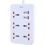 چند راهی برق هیسکا HISKA مدل CH-5521 با 5 سوکت و 6 پورت