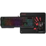 کیبورد و ماوس سیم دار گیمینگ ایفورتک مدل A4TECH B1700 + پد ماوس
