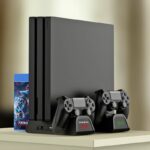 استند و شارژر دسته بازی پلی استیشن دابی مدل DOBE PS4 Slim / Pro TP4-882C